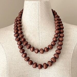 Chunky Wooden Necklace